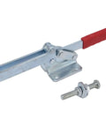 Heavy Duty 630kg Holding Toggle Clamp With Horizontal Quick Release, Iron Fixture Featuring 90 Degree Handle For Woodworking And Metal Clamping