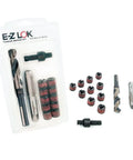 M12 Thread Repair Kit With Thin Wall Carbon Steel Inserts And Handy No-Fuss Installation Tools For Damaged Metal Threads Easy Fix And Pro Grade Reinforcement M12-1.75