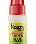 Multipurpose Brush On Super Glue Six Count Pack Quick Drying Liquid Adhesive Zero Hassle Applicator Knocks Out Instant Grab For Rapid Home Fixes And Diy Projects Dang Strong Hold in green bottle with red cap.