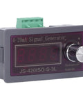 DC0-10V 4-20mA Generator Module With Dual LED Display And Precise Ampere And Voltage Readout, Back Calibration Pots For Coarse And Fine Tuning