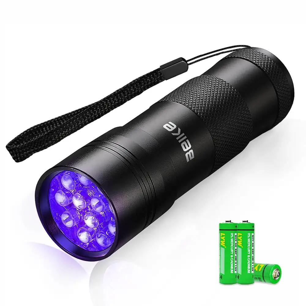Tiny But Mighty Portable UV Black Light Flashlight ✓