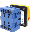 Universal Go-To 2-Position 3-Phase Changeover Switch With Rotary Panel Selector, 40A 690V AC, 6 Terminals, On Off, compact size