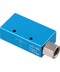 Badass Heavy Duty Pneumatic Vacuum Ejector Air Operated Venturi Pump With Premium Aluminum Body. Compact blue pneumatic valve.