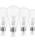 Best Value A19 LED Bulbs 100 Watt Equivalent 13W 5000K Daylight White 1500 Lumens Non Dimmable E26 Edison Screw 4 Pack