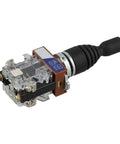 Heavy Duty 2 Position 2NO Momentary Joystick Switch for Industrial Control Panels 22mm Panel Mount With Screw Terminals 150V 250V 600V C22 Compatible