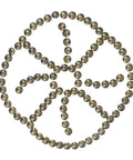 Top Shelf 100 Piece Set Of Antique Bronze Upholstery Nails And Decorative Furniture Tacks in decorative arrangement.