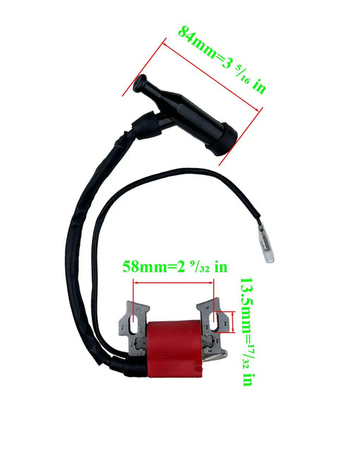 Ignition coil from Generator Tune Up Kit With Carburetor Ignition Coil And Air Filter For Predator 4000 4375W Champion Engines