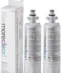 Two Pack Refrigerator Water Filter That Fits 9690 Series Delivers Clean Water With 99 Percent Chlorine Reduction