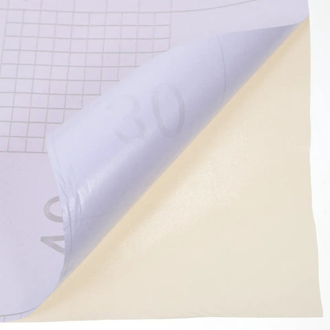 Beige Peel And Stick Wallpaper Roll 10M Waterproof PVC Vinyl Self Adhesive For Cabinet DIY Home Refresh No Sweat Quick Slap Install Smooth Grip Fresh Makeover showing the edge of the roll.