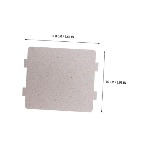 10 Pack Mica Insulation Sheets For Microwave Oven No Frills Heat Shield Waveguide Cover Replacement, cut-to-fit size 11.8x10 cm.