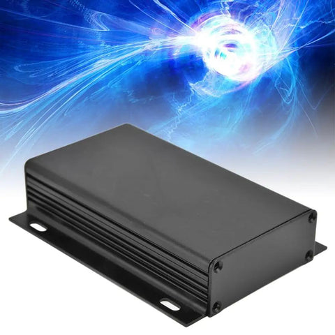 Durable Aluminum Electrical Enclosure Box For Circuit Boards, Split Enclosure With Heat Dissipation, Waterproof, Industrial Grade Protection, Easy Mounting, 25x84x110mm black case
