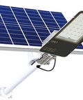 JUDYSSY 1000W Solar Street Lights Outdoor with Led Bright Lamp, solar panel and light fixture with remote control.