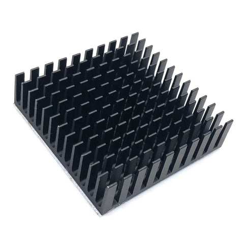 Black heat sink for Nema 17 Damper Stepper Motor Vibration Dampers With M3 Screws Steel And Rubber For Quiet Printing