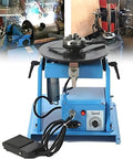 Shop Ready Rotary Welding Positioner Light Duty 10 Pound Adjustable Turntable with secure 65 mm chuck and quick angle adjustments.