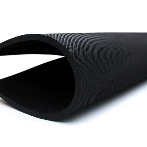 Heavy Duty Rubber Soling Sheet for Shoe Soles Repair and Heel Replacement, One Quarter Inch Thick, Diamond Pattern Anti Slip