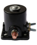 Starter Solenoid Replacement For Outboard Boats 12V Relay With 4 Terminals Insulated Ground Fits OMC Johnson Evinrude Mercury