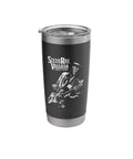 Artist Image Stainless Steel Insulated Tumbler With Dual Wall Insulation, Leak Proof Lid, BPA Free, Keeps Your Coffee Hot Or Ice Cold, Black Finish