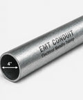 Handyman Approved Four Inch Galvanized Steel EMT Conduit Pipe Sixty Foot Pre Cut Electrical Metallic Tubing, 4-inch diameter