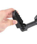 Hand adjusting Aluminum Motorcycle Foot Peg Rest Stand Bracket For Pit Dirt Bikes 110cc 125cc 140cc Off Road Ride Upgrade