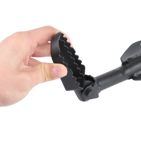 Hand adjusting Aluminum Motorcycle Foot Peg Rest Stand Bracket For Pit Dirt Bikes 110cc 125cc 140cc Off Road Ride Upgrade
