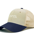 No Crying On The Yacht Women Trucker Hat Vintage Vibe Cap With Breathable Mesh Anti Sweat Band And Adjustable Snapback