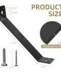 Inside Mount Angle Brackets 4 Pack 45 Degree Corner Braces For Wood Posts And Beams Furniture Joints DIY Kit for Pergola