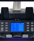 Slick Automatic Money Counter Machine With Built In Printer Ultra Fast Bill Sorting For Multicurrency Denominations control panel with LED display