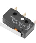 Close-up of SS-5GL micro limit switch from 10 Pack Printer Mechanical Limit Switch Kit For Endstop RAMPS 1 4, showing metal lever.