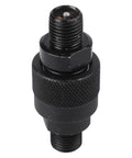 Rugged M14 Hydraulic Quick Connector With Carbon Steel Body Stops Leaks Boosts Workflow For Forestry And Industrial Machinery To 120C Temperatures Fast Swap black threaded fitting