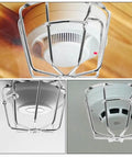 Fire Sprinkler Head Guard Protective Cover Cage Ceiling Impact Resistant Shield protects ceiling sprinkler head from damage.