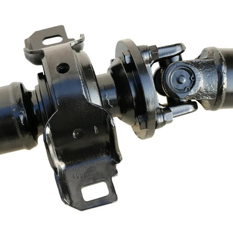 Rear Drive Shaft Support Center Bearing Replacement For Lexus Rx330 Rx350 Plus Toyota Highlander 2004 Through 2009 showing black metal bearing and bracket.