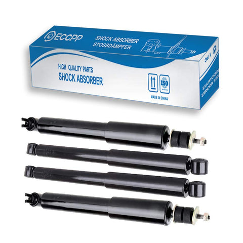 Front And Rear Shock Absorber Kit For Silverado 1500 And Sierra 1500 1999 Through 2007 344380 Gas Strut Auto Shocks