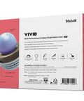 Back view of the Disney Minnie Mouse Golf Ball Gift Set One Dozen With Vivid Matte Finish For Golfers box showing Volvik details.
