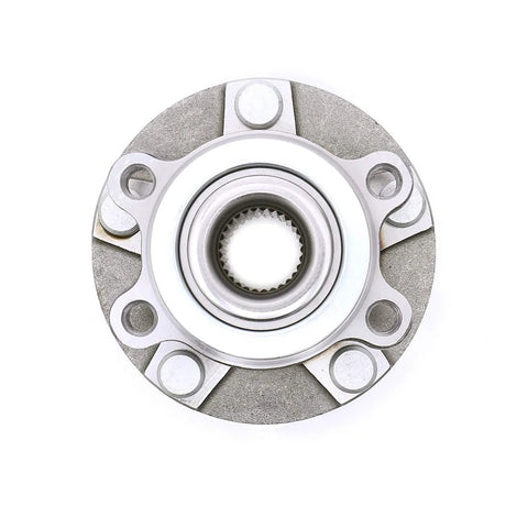 Drop In Front Wheel Hub Bearing Assembly for 2008 Through 2013 Nissan Rogue and 2008 Through 2012 Sentra 2.5L 4 Cylinder With 5 Lug Front Position Left And Right ISO TS 16949 Certified OEM Quality, top view