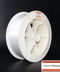 End Glow PMMA Fiber Optic Roll Cable 0.75 Millimeter Diameter 8858 Feet Long 2700 Meters on spool, transparent plastic fiber