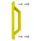 Yellow Multi Purpose Aluminum Door Handle And Cabinet Pull Knob In Slim Lightweight Design with screws for Indoor And Outdoor Use