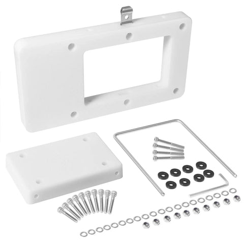 Quick-Release Mounting Bracket Kit For Xi3 Xi5 Bow-Mount Trolling Motors, No-Hassle Install And Removal, Durable White Finish