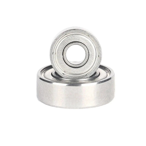 4 Piece High Speed Ball Bearing Kit For UP200 UG12 SUG12 With Durable Chromium Steel Bearings Double Sealed 2RS ZZ Shields For Dust And Moisture Protection And Smooth Operation MR137ZZ 7x13x4 Compatible Long Lasting Performance, close-up of two sealed bearings