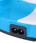Zoomed view of Fabater Mini Heat Press Machine power input, showcasing its ceramic design for DIY craft projects.