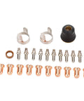 IPT40 Tip Electrode Kit Replacement For CUT 55DS Pro And CUT 65DS Plasma Cutters, 1.1mm Torch Tip Nozzle, 60A, 24 pcs