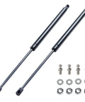Pair Of 20 Inch 40 Lb 178N Lift Support Struts Gas Spring Shocks with mounting hardware for camper shell rear window and RV side door