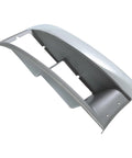 Right Headlight Bezel Replacement for 2004-2009 GMC Topkick C4500 C5500 and Chevy Kodiak C4500 C5500 Passenger Side Silvery Black Headlamp Trim ABS Plastic Fit for 15036038, showing a detailed angled view.