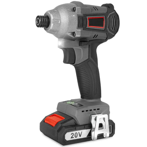Impact driver from 20V Max Brushless Cordless Combo Kit With Li Ion Battery Five Tool Set In One Carry Bag For Drilling Driving Impact Workhorse