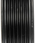 Front view of black ribbed Dorman 419-629 accessory drive belt idler pulley