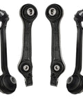 Top Grade Front Side Suspension Kit For Chrysler 300 Dodge Challenger Charger 2011-2017, Premium Heavy Duty Upper Lower Balls Bushings To Keep Your Ride Smooth And Safe On The Streets. black front suspension control arms and bushings set