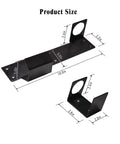 Heavy Duty Wall Mount Floor Jack Rack For Low Profile And Racing Jacks Universal Garage Tool Organizer Bracket Space Saving Wall Mount