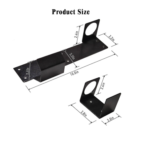 Heavy Duty Wall Mount Floor Jack Rack For Low Profile And Racing Jacks Universal Garage Tool Organizer Bracket Space Saving Wall Mount