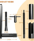 Cartridge Extractor Tool For Moen 1200 1222 1225 PosiTemp Valves Pro Grade ONA Style with dimensions and zinc alloy material