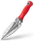 Pro Grade Multi Use Transplanter Tool For Garden Digging Cultivating Planting And Weeding Heavy Duty Hand Digging Trowel And Mini Shovel