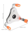 Ergonomic Smoke Sensor Removal Tool And Transducer Head Disassembler With Long Reach Handle For High Places And Facility Upkeep That Takes The Sweat Out Of Overhead Repair Work On Site, 10.5cm size.